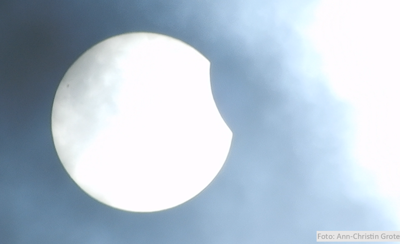 Partielle Sonnenfinsternis am 29.03.2025