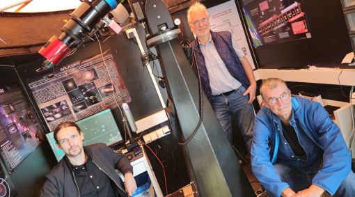 Besuch des "Tiny Observatoriums" in Bremerhaven