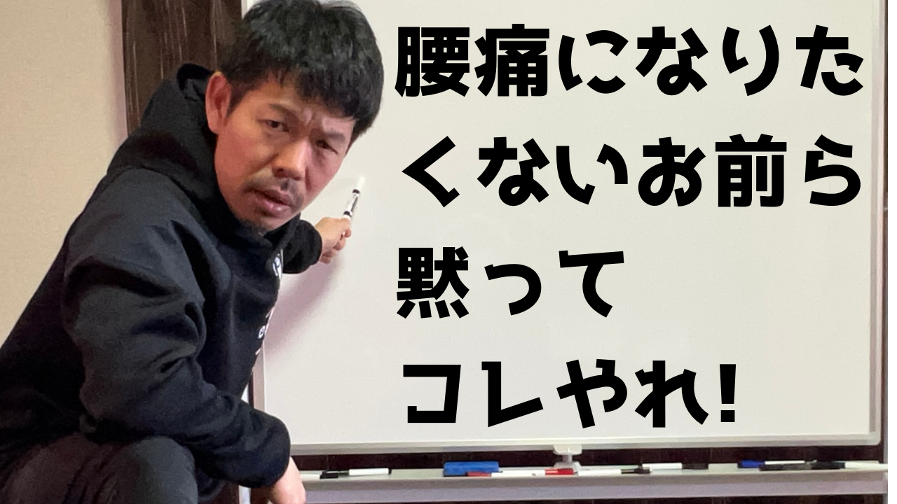 腰痛予防パロディ動画を公開しました｜あくまでパロディですが内容は本気です【新潟市東区山の下の整体院】 