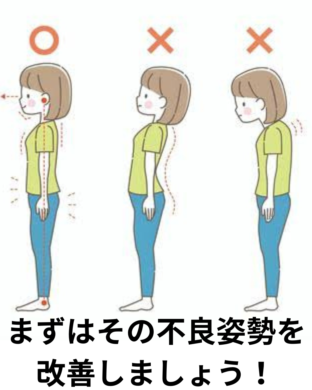 反り腰による腰の重だるさは、まず「姿勢チェック」から【新潟市東区山の下の整体院】