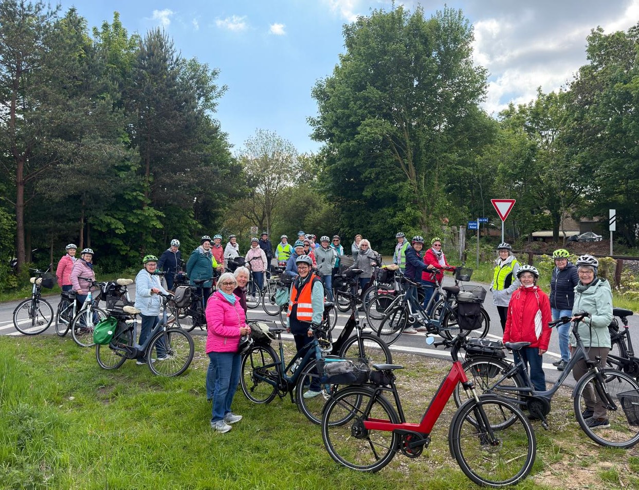 Fahrradtour zu "malu b interieur", Reußenköge