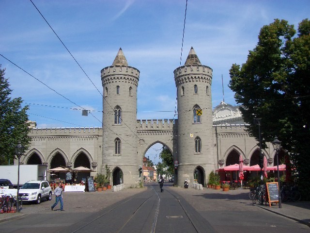 Eines der Stadttore von Potsdam