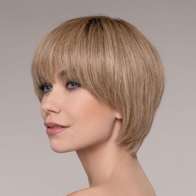 perruque cheveux naturel coupe courte