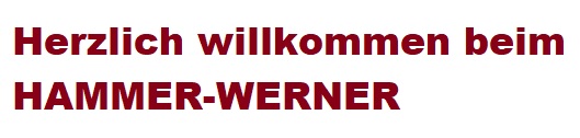 hammerwerners Webseite!