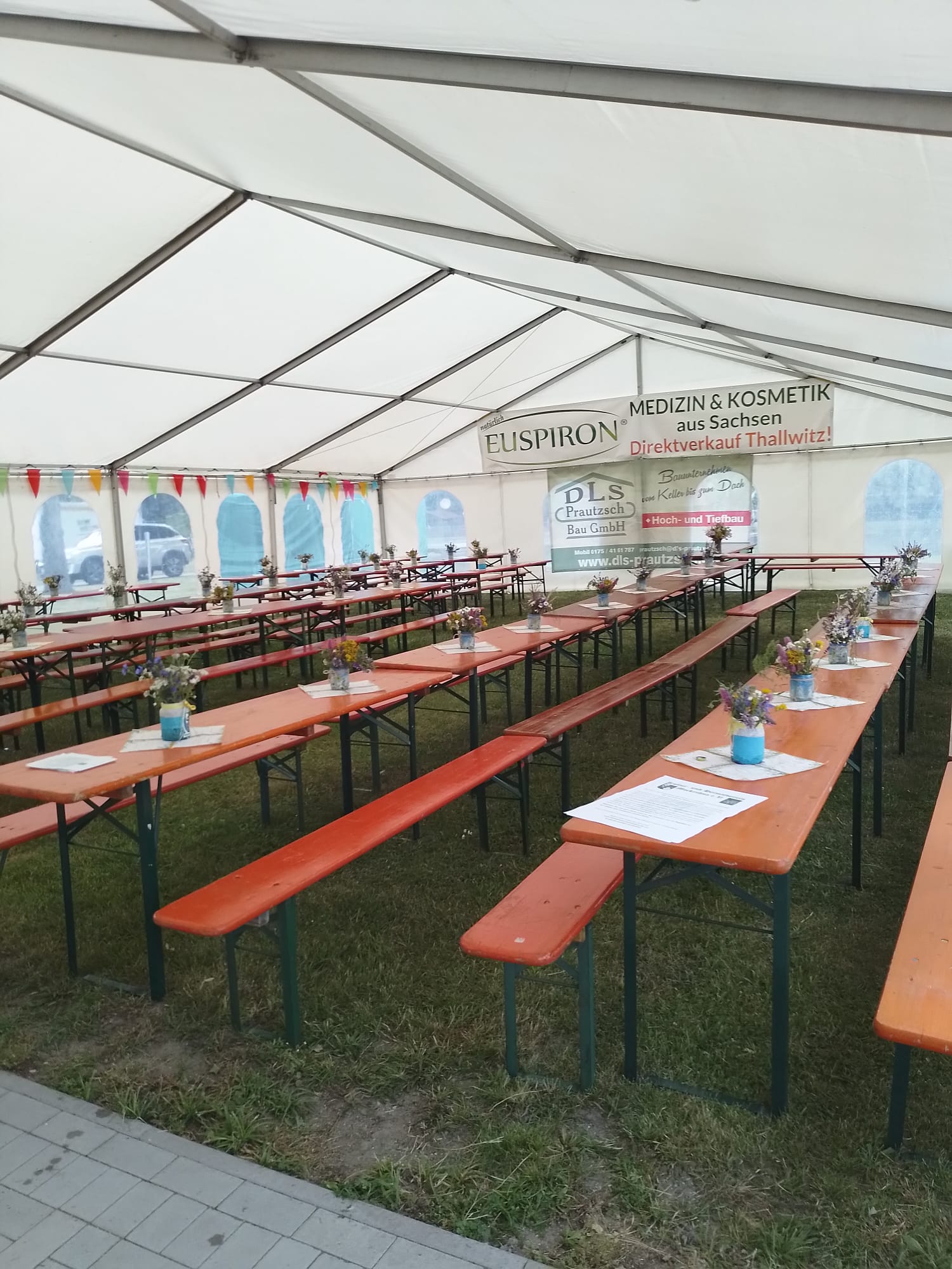 Die Gäste können kommen