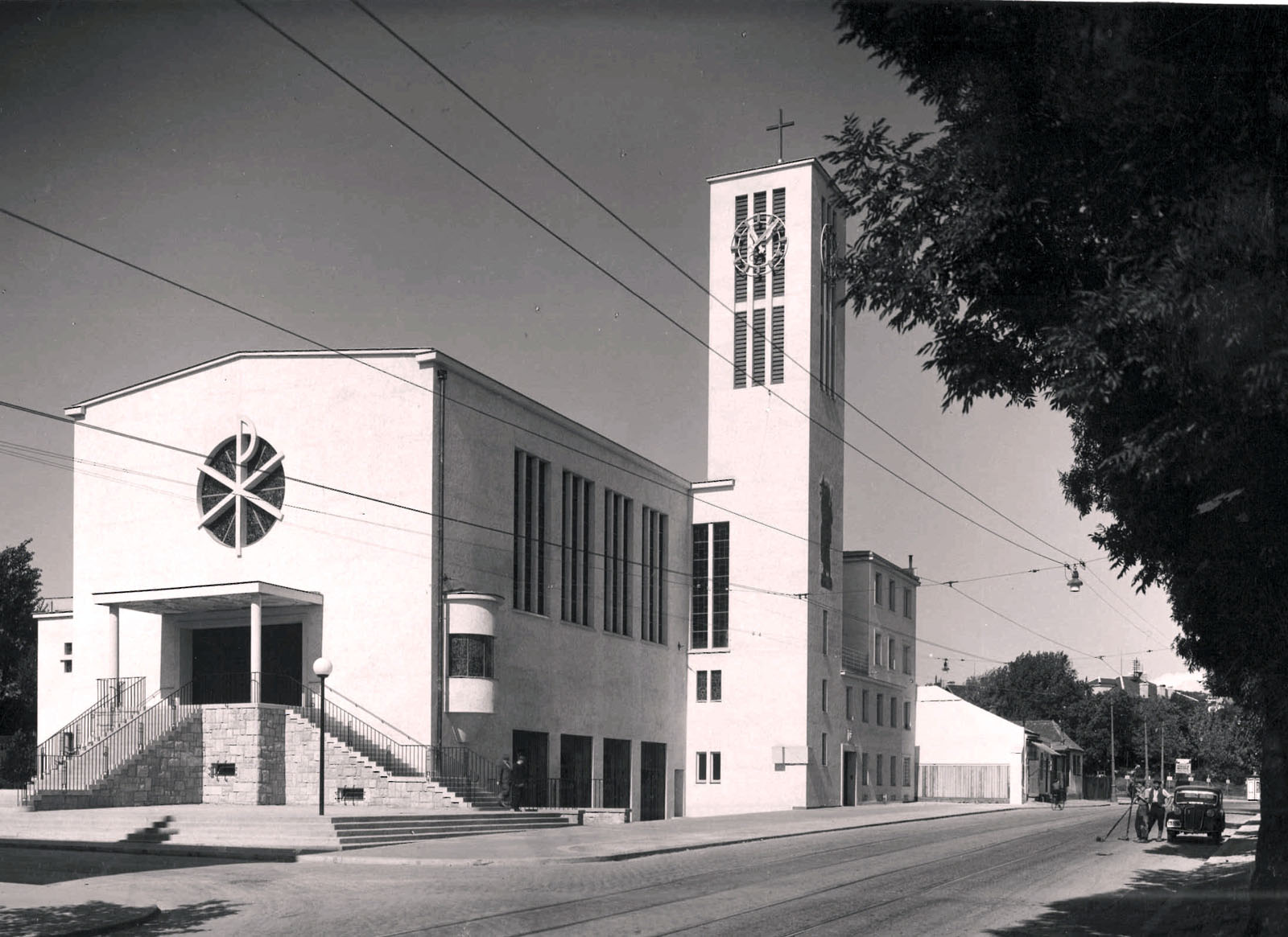 Kirche 1936 (Jahr der Kirchweihe)