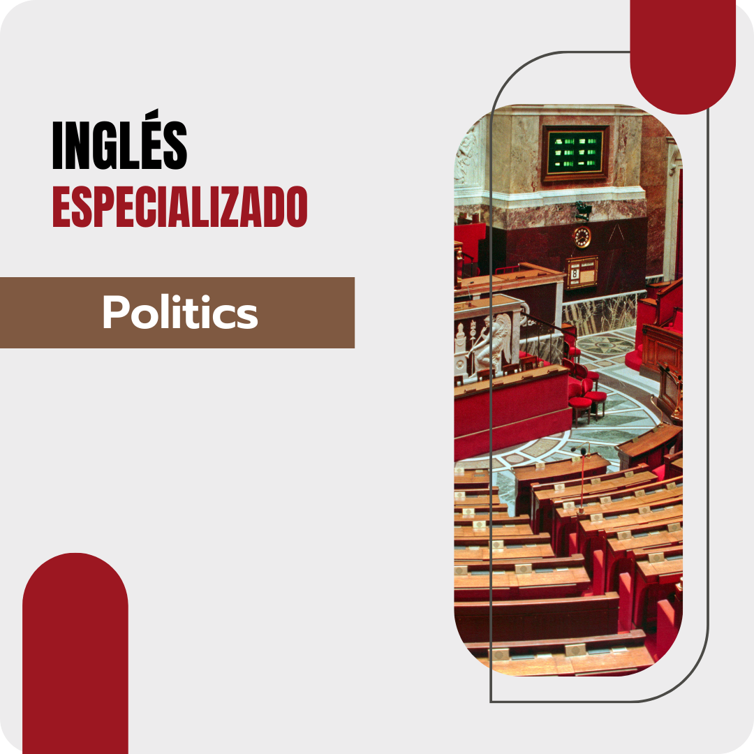 Inglés para el gobierno, la política y la sociedad