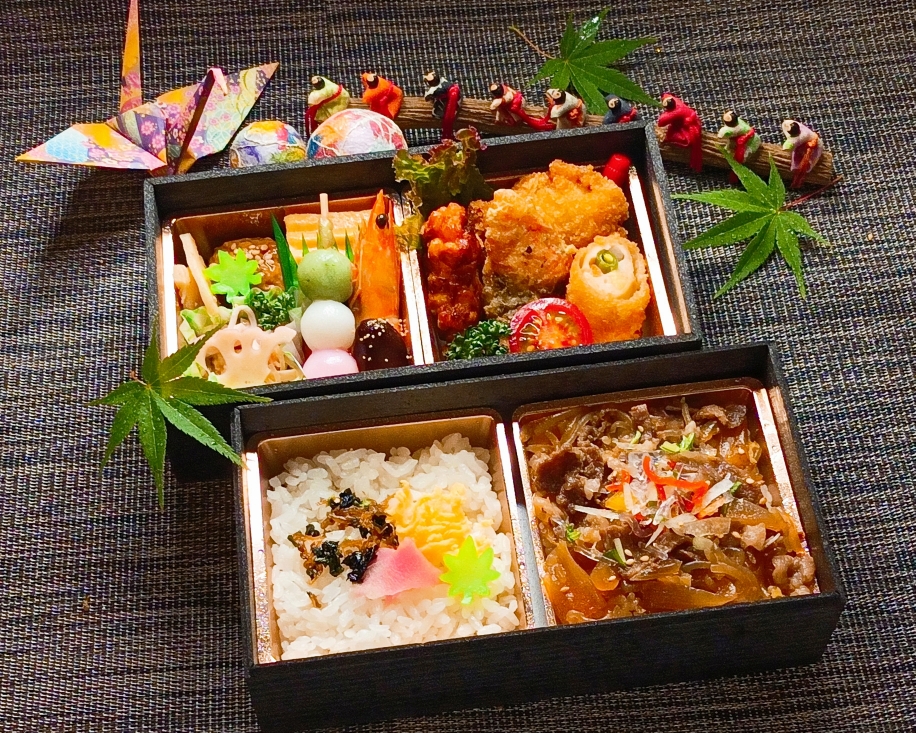 《極み味♪華やか◈旬彩二段弁当》