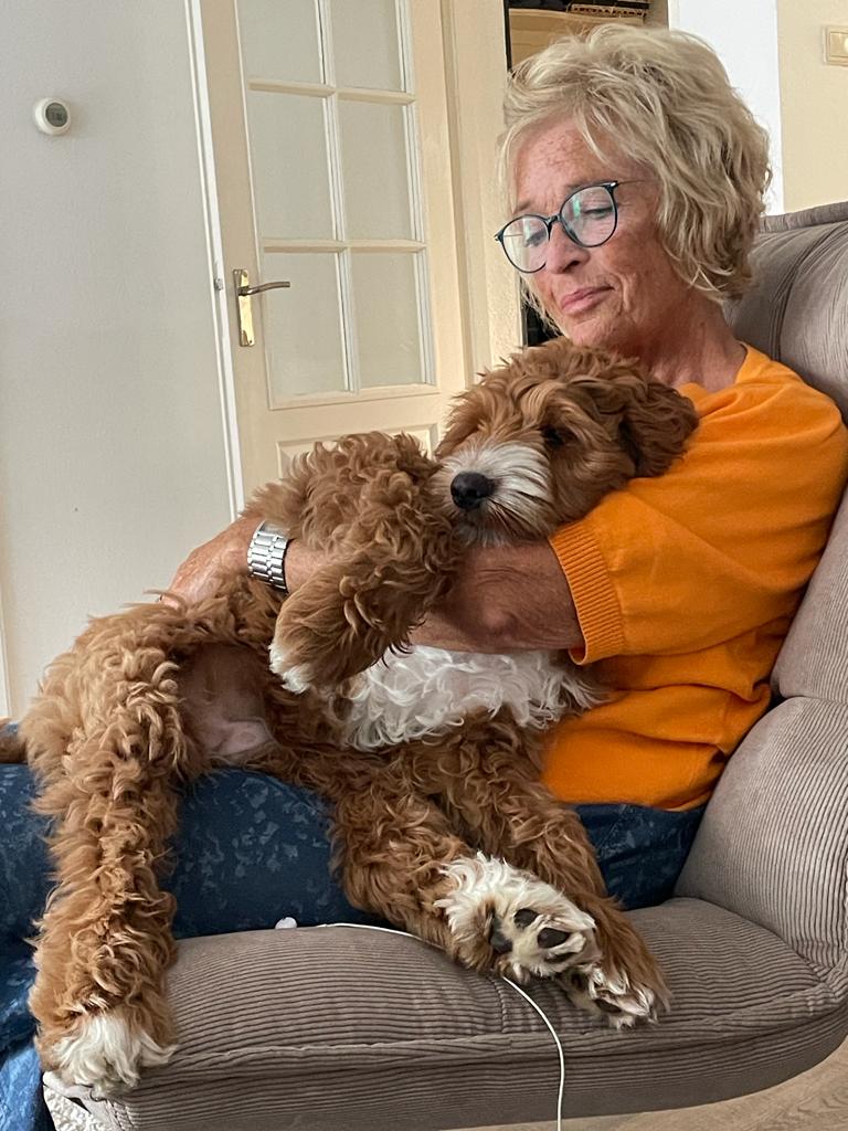 Sarah een paar maanden oud 😍🥰