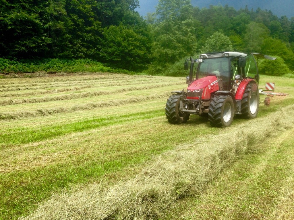 Kreiselschwader mit 4,5m Arbeitsbreite