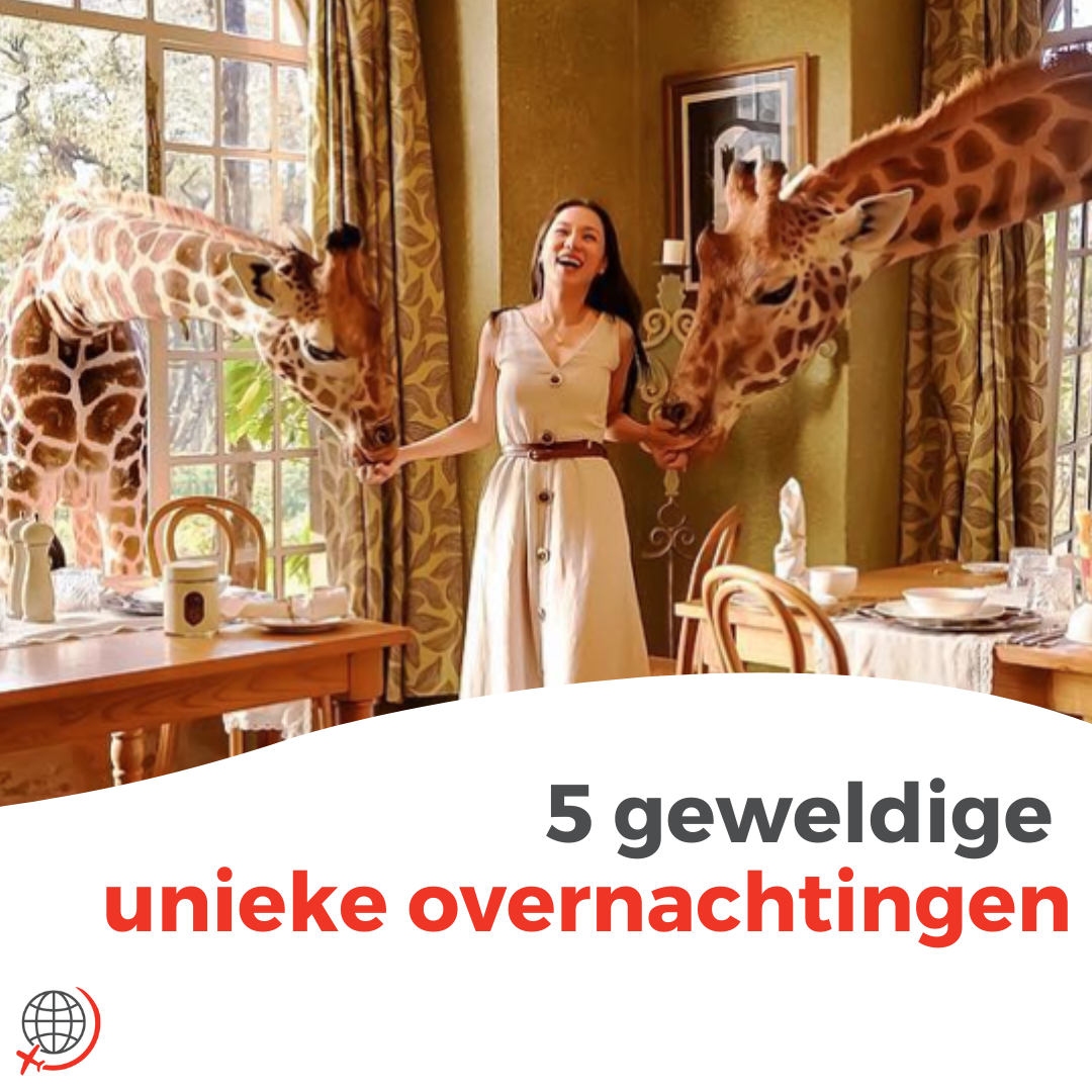 5 geweldige unieke overnachtingen