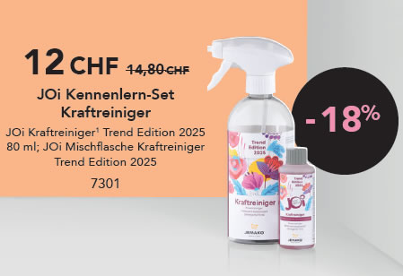 JOi Kennenlern-Set Kraftreiniger Trend Edition 2025