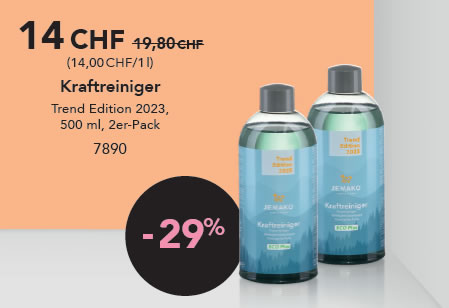 JEMAKO Kraftreiniger Trend Edition 2023, 500 ml, 2er-Pack