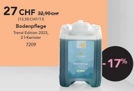 JEMAKO Bodenpflege Trend Edition 2023, 2 l-Kanister
