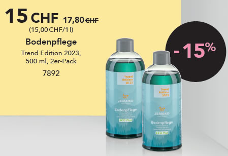 JEMAKO Bodenpflege Trend Edition 2023, 500 ml, 2er-Pack