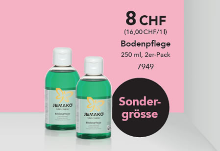 JEMAKO Bodenpflege, 250 ml, 2er-Pack