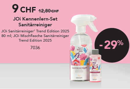 JOi Kennenlern-Set Sanitärreiniger Trend Edition 2025