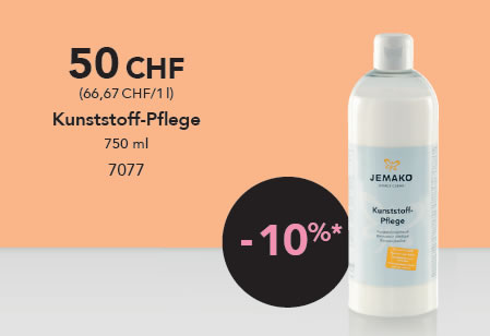 JEMAKO Kunststoff-Pflege, 750 ml