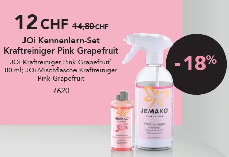 JOi Kennenlern-Set Kraftreiniger Pink Grapefruit