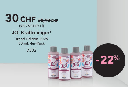 JOi Kraftreiniger Trend Edition 2025, 80 ml, 4er-Pack