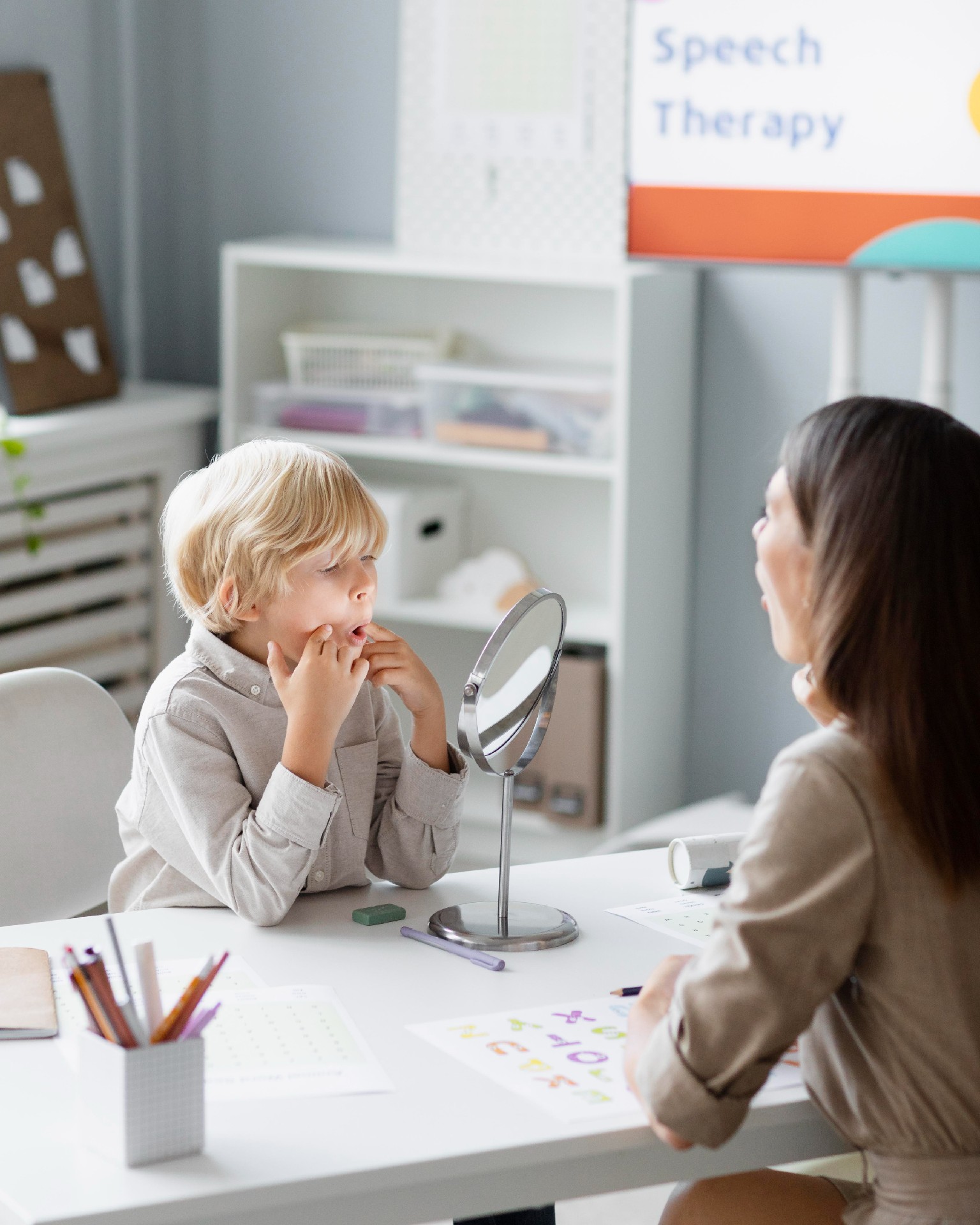 Speech therapy