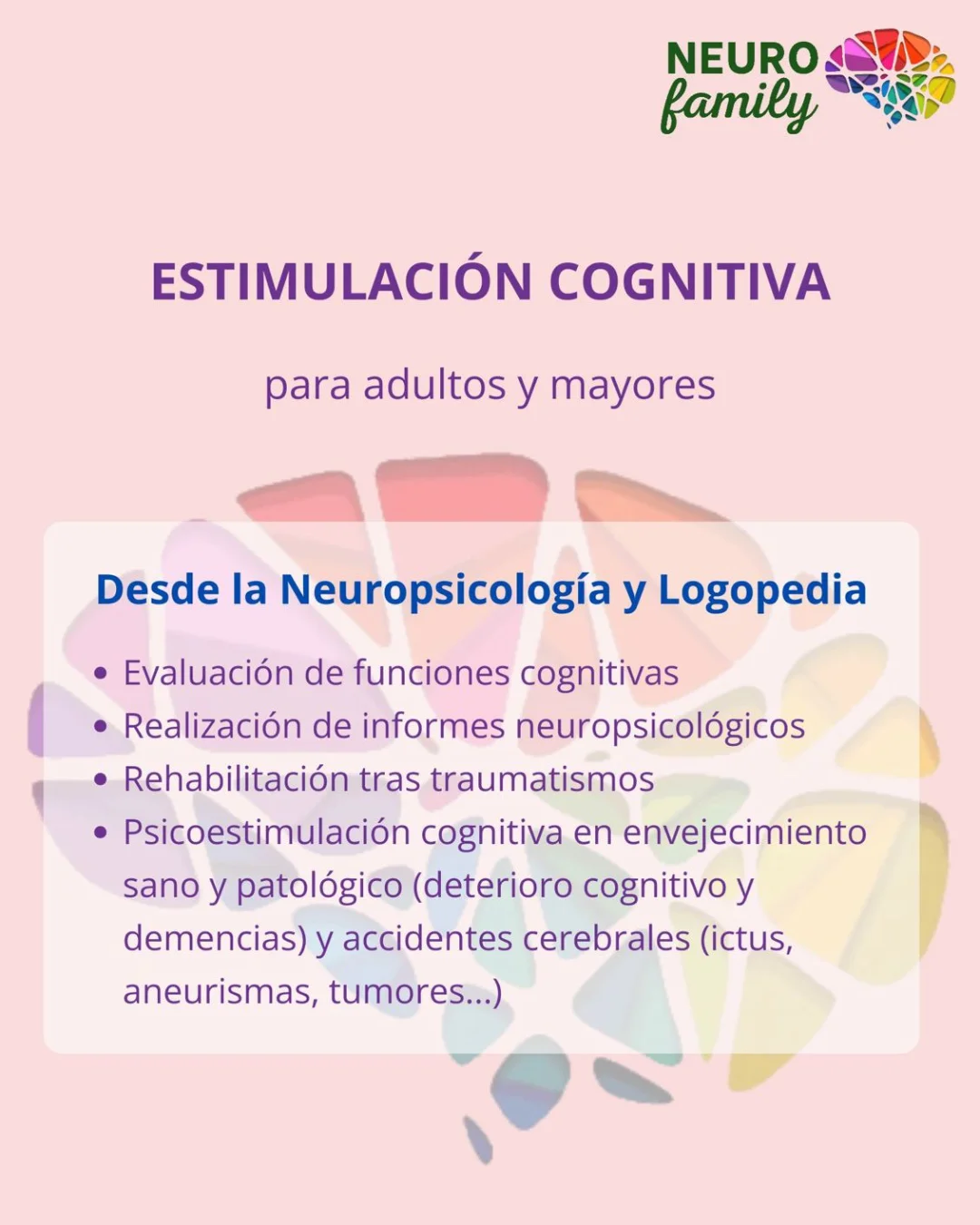 Estimulación cognitiva para adultos y mayores