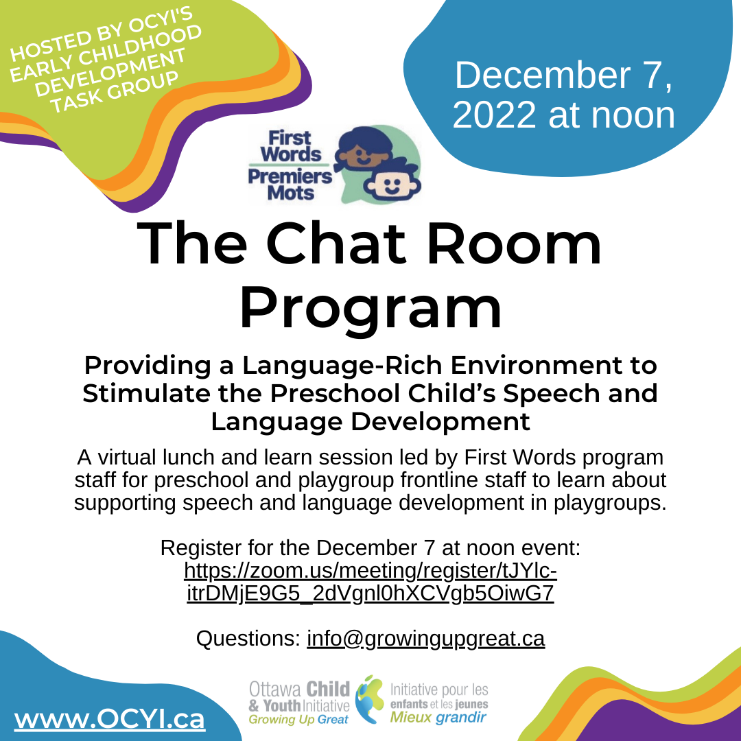 The Chat Room Program Virtual Lunch and Learn