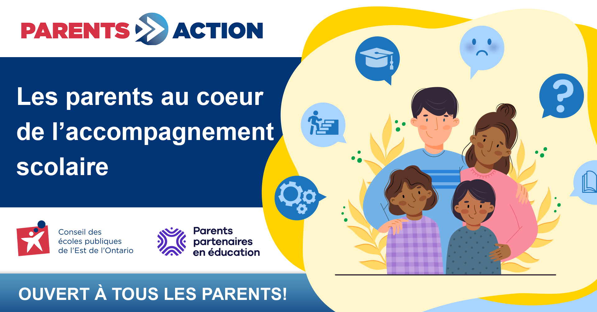 Parents-Action : Les parents comme partie intégrante de l’accompagnement scolaire au CEPEO