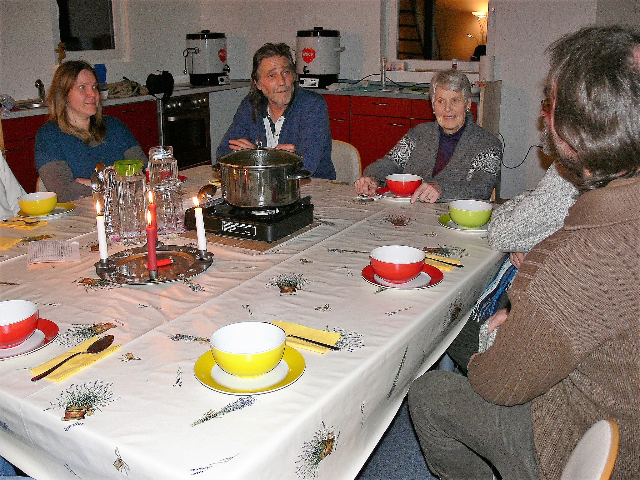 ...gleich gibt´s Suppe...