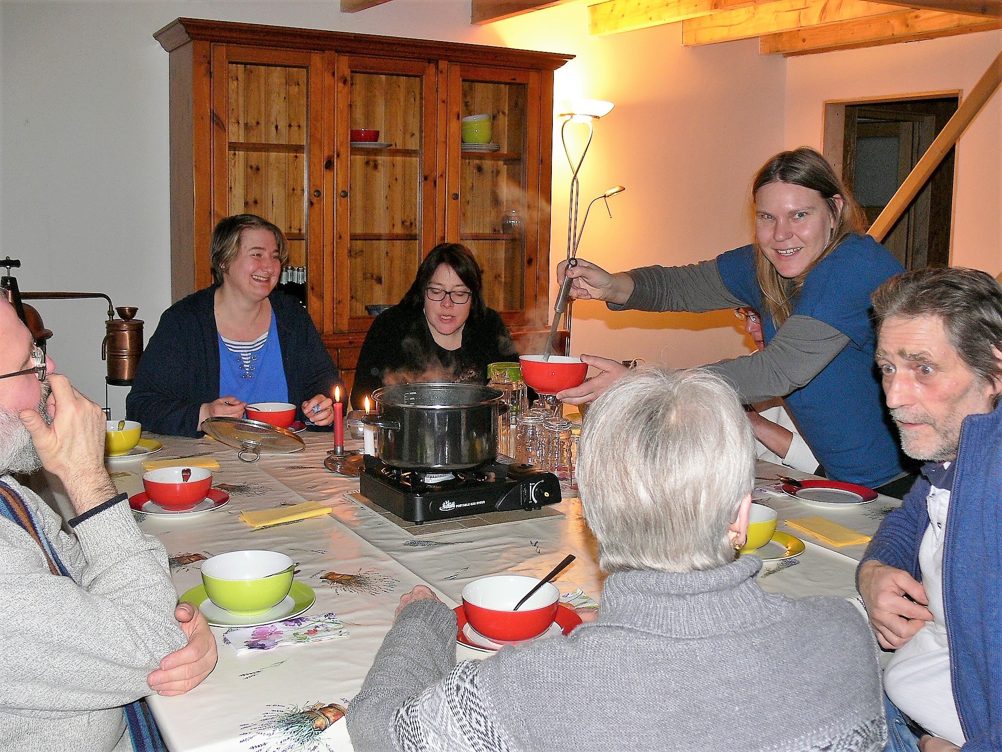 die Breuss-Fasten-Suppe ist heiß begehrt...