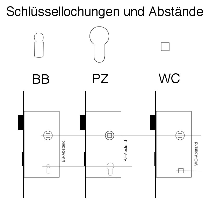 Großer glatter Haustürbeschlag aus massiv Messing - nachguss.de