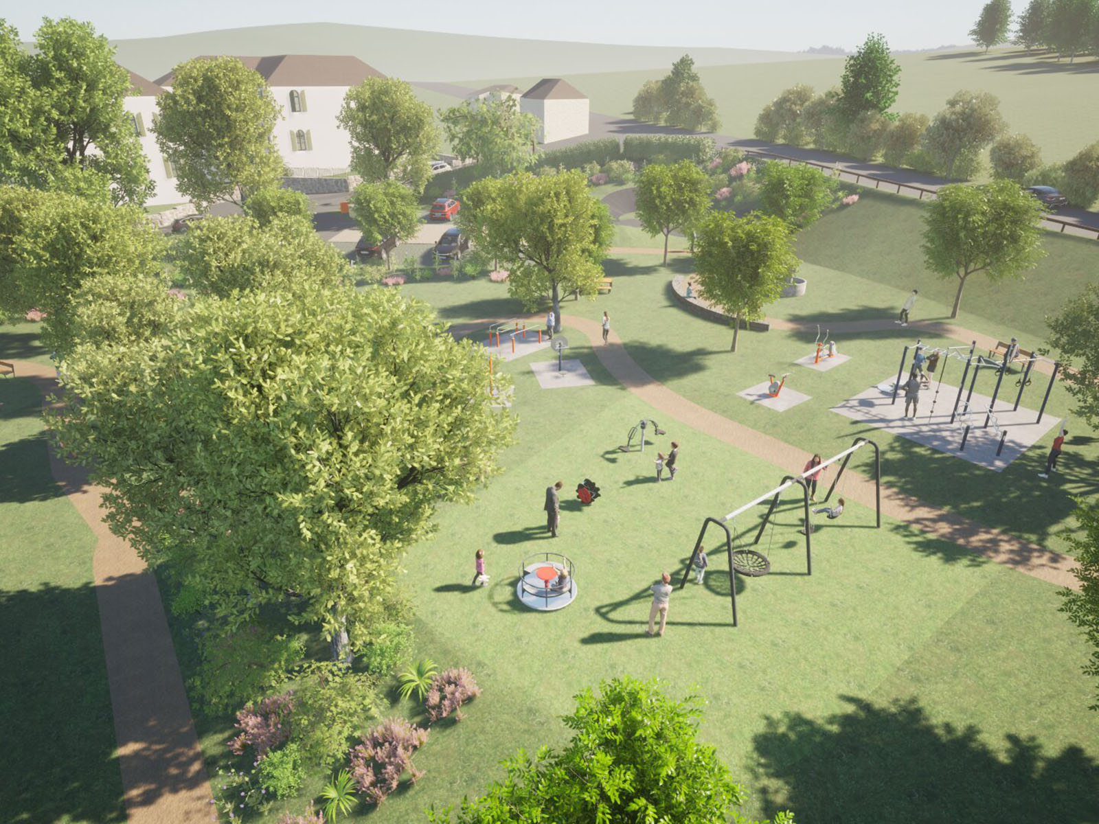 2026 - Requalification du parc des loisirs - Echassières (03) - 280 000€ HT