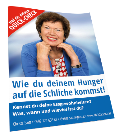 Gratis Quick-Check von und mit Christa Satz