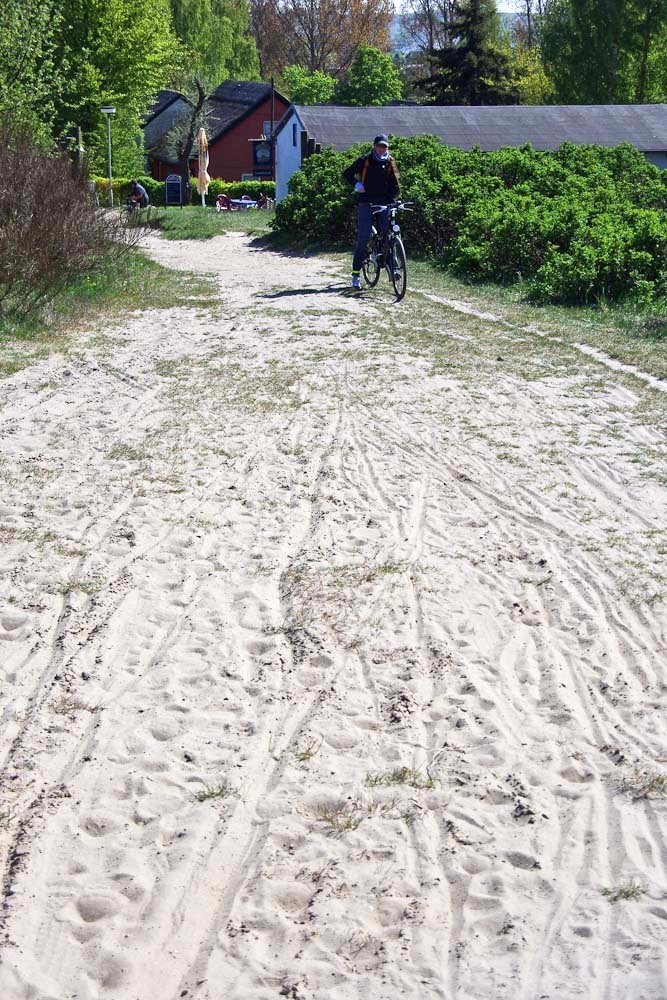 eher zweifelhafte Radwege