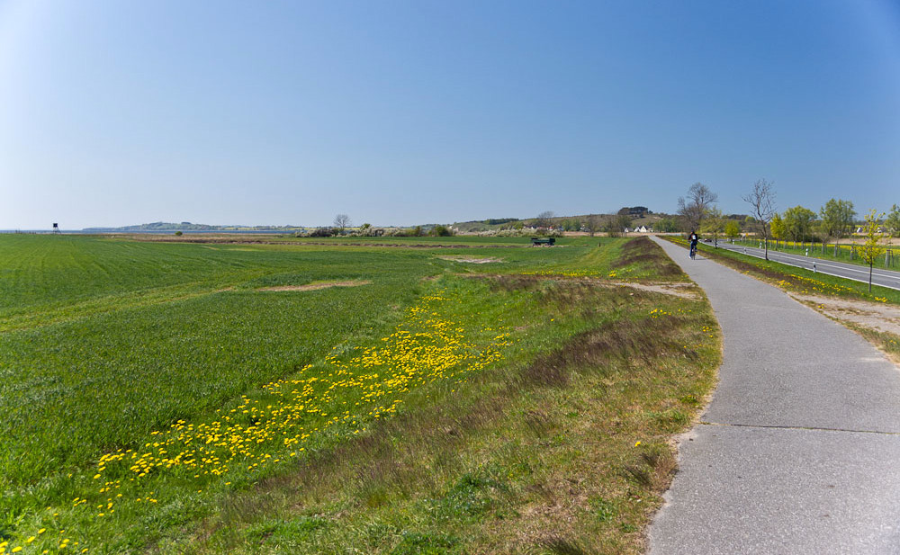 bei schönstem Wetter 