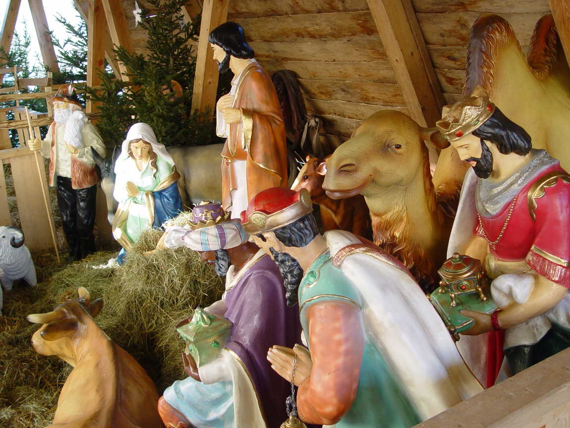 Krippenfiguren Garten groß dekofiguren garten lebensgroße Krippe