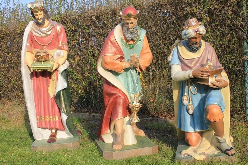 Krippenfiguren Garten groß dekofiguren garten lebensgroße Krippe