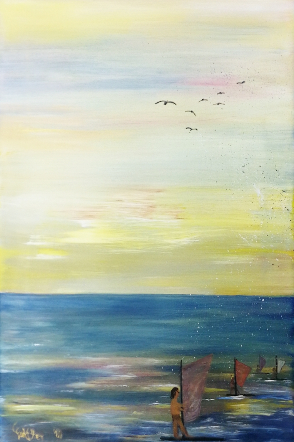 Vogelfrei, 40 x 60