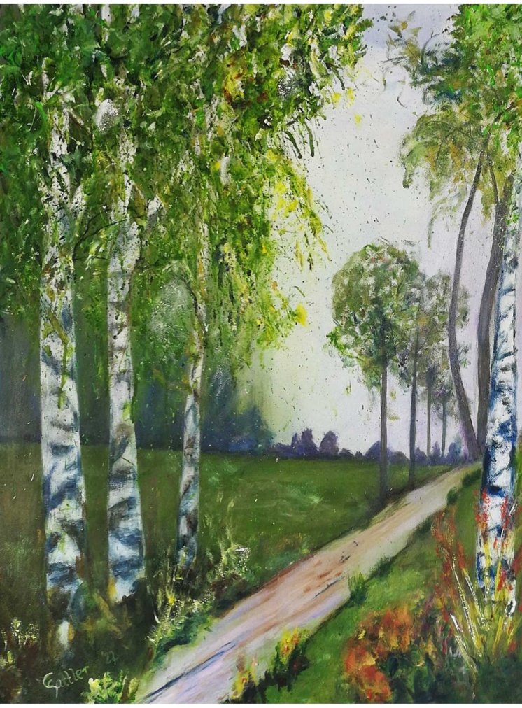 Waldruf, 60 x 80