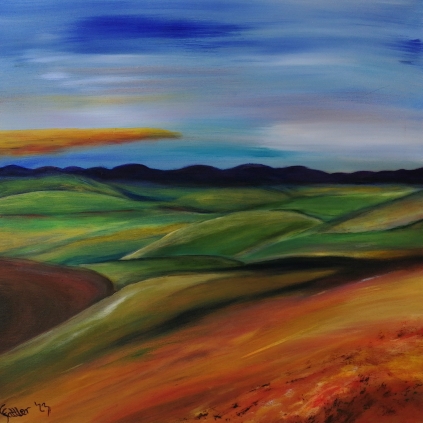 Weites Land, 70 x 70