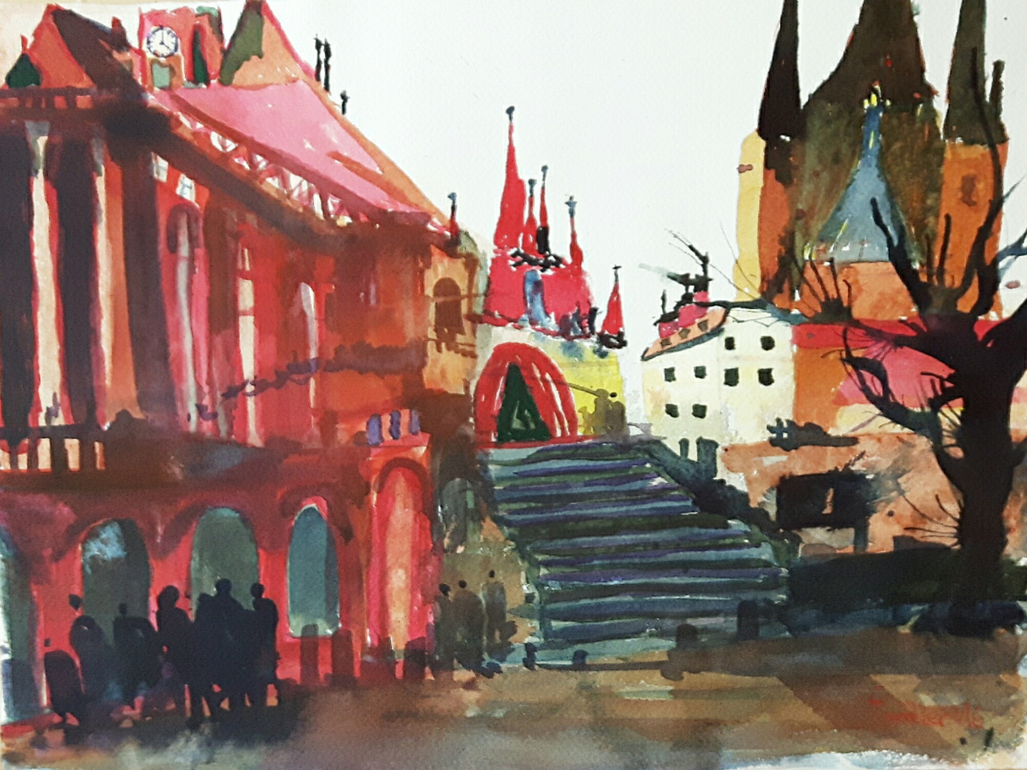 Erfurt, 40 x 50