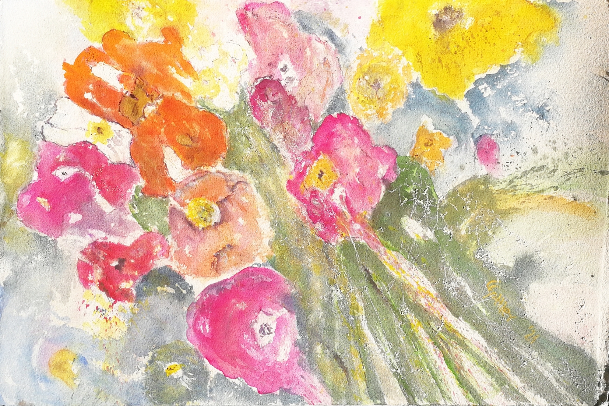 Blütenmeer, 38 x 57