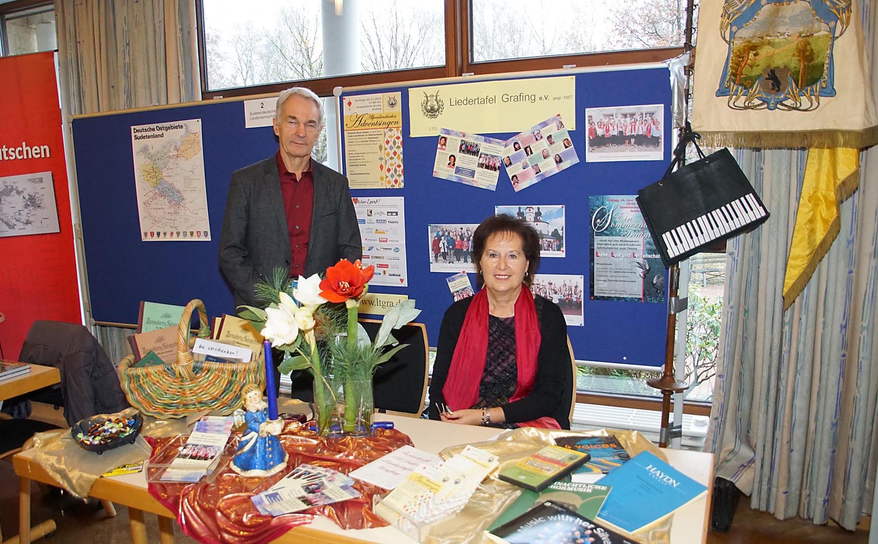 27. 11. 2016 - LTG-Stand bei der Grafinger Vereinsmesse in der Stadthalle