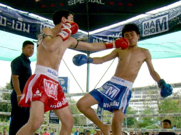 Boxe thaïe et karate