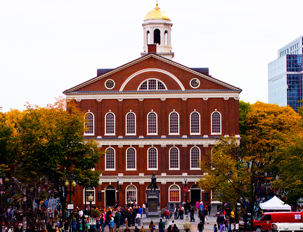 The Faneuil hall.