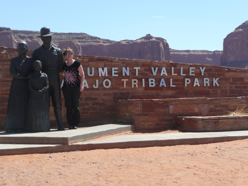 Un intrus à Monument Valley
