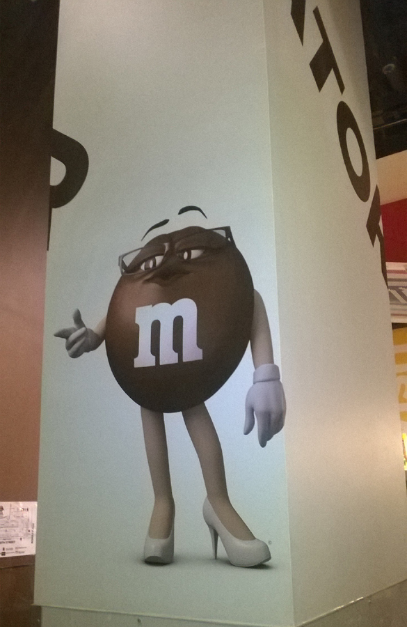 M&M's store.