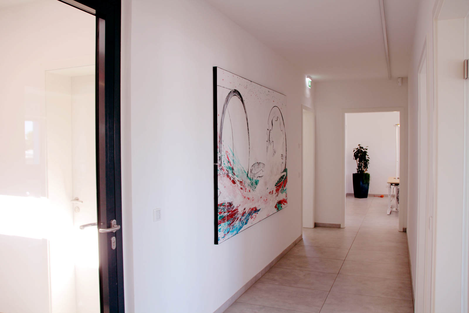 Kunst für Unternehmen Bilder abstrakt Firmenlogo