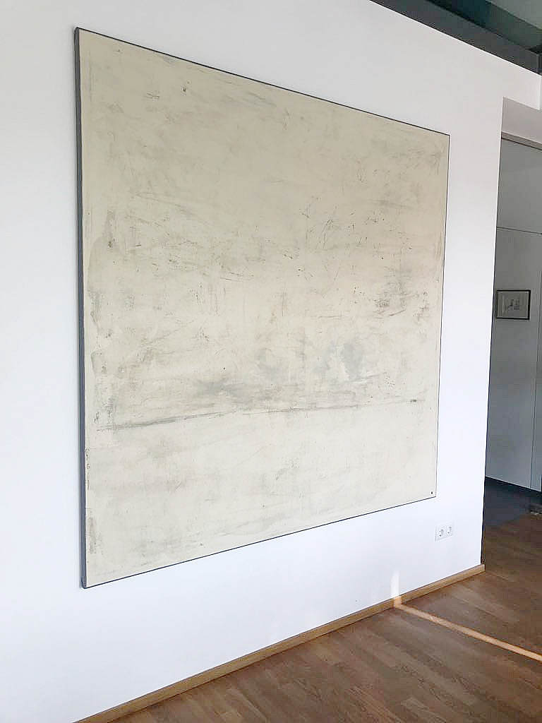 Bild "Meeresgedanken" beige
