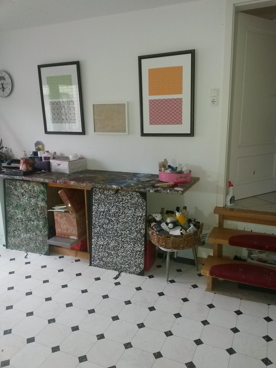 atelier künstlerin Wachsmann